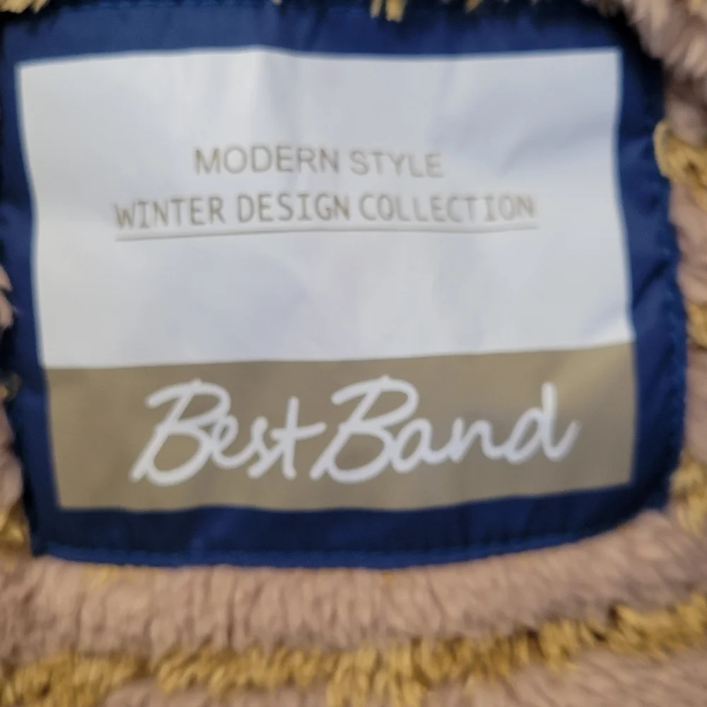 Best Band Boy's 9 Months Blue and Gray Puffer Jacket with Hood 9 Months